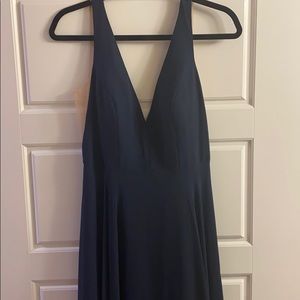 Jenny Yoo Bridesmaid Dress - Navy, Size 8